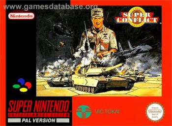 Cover Super Conflict - The Mideast for Super Nintendo